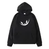 Sorriso Maligno Roupas Masculinas Casuais Oversized Suéter de Inverno Masculino