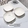 Luxo Leve Material PET Transparente Estilo Explosivo Ins Sala de Estar Doméstica Mesa de Centro Prato de Frutas Simples de Alta Qualidade Frutas Secas Lanche Doce