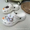 Zapatos Populares Cloud Clog para Mujer 2026 Nuevo Verano al Aire Libre Dibujos Animados Lindo Conejo Miffy DIY Venta al por Mayor Transfronteriza