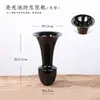 Jianshanchifang Liu Enseñanza Especial Arreglo Floral Negro Arreglo Floral Soporte para Flores Danza de la Grulla Zen Japonés Ikebana Adornos