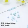 Acessórios de Joias para Nail Art de Estrela de Cinco Pontas Coloridos Acessórios DIY de Liga Metálica Acessórios de Corrente para Celular Acessórios Contas Soltas
