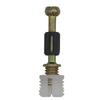 Conector tres en uno de varilla de montaje rápido de colores, nailon, cuatro aberturas, dos aberturas, expansión de dientes de lobo, piezas integradas, rueda excéntrica de aleación