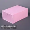Caja de Zapatos Transparente a Prueba de Polvo Almacenamiento Venta al por Mayor Plástico Caja de Almacenamiento para Artículos Domésticos Tipo Cajón Caja de Exhibición Colección de Tenis