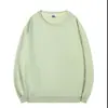Sudadera Logo Personalizado Cuello Redondo Hombros Descubiertos Felpa Camisa Cultural Estampada Forro Polar Otoño e Invierno Manga Larga Uniforme de Clase Camisa Publicitaria Bordar