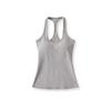Chaleco de Tirantes Deportivo Transparente con Escote en V y Acolchado en el Pecho para Mujer, Ropa Exterior Sexy de Nicho, Delgado, Color Puro, Base
