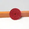 Colgante de Moneda de Dinero del Espíritu de la Montaña de Arena Roja Cinabrio Venta al por Mayor Colgante de Moneda de Dinero del Espíritu de la Montaña de Arena Roja de Alto Contenido