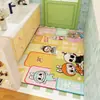 Tapete de Banheiro Shin-chan Tapete para Vaso Sanitário Absorção de Água Antiderrapante Tapete para Pés Tapete para Porta de Banheiro de Lama Diatomácea