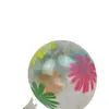 Globo de látex de 12 pulgadas 3g bola blanca hoja verde caparazón de tortuga de cinco lados decoración de fiesta tema bosque