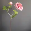 Flores Artificiales, Flores Falsas, Flores de Peonía de Doble Cabeza, Peonías Extranjeras, Flores de Loto, Decoración del Hogar, Habitación Modelo, Decoración de Bodas al por Mayor
