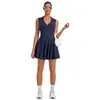 Vestido deportivo de yoga y tenis transfronterizo con shorts desmontables, de secado rápido y transpirable, para correr, fitness y tenis 86770