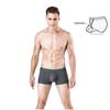 Ropa interior bóxer de algodón puro para hombre, moderna y distintiva, de cintura baja, sexy, deportiva, tipo U-Shou, bóxers sencillos
