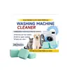 Tabletes de limpeza para máquina de lavar removem suavemente sujeira, pelos de animais e odores, proporcionando uma limpeza diária conveniente