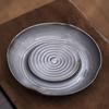 Plato de Apoyo para Olla de Gres Mesa de Burbujas Secas Olla de Arcilla Púrpura Vintage Tapa de Cuenco de Cerámica Almacenamiento Hervidor Soporte Almohadilla para Olla de Burbujas Secas Bandeja para Té