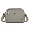 Bolso Cruzado Ligero de Nylon para Mujer 2026 Nueva Moda Casual Multicapa Gran Capacidad Hombro Único Cruzado Pequeño Cuadrado
