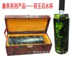 Suministros del Fabricante Vasos de Agua de Piedra Medicinal de Jade del Tíbet, Termos de Piedra Serpentina Magnética Verde Oscuro, Tazas de Té de Jade para Ventas en Transmisión en Vivo