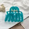 Pinza de Pelo Grande Nueva Transfronteriza, Pinza de Pelo Femenina, Pinza de Pelo de Gama Alta para la Parte Trasera de la Cabeza, Pinza de Tiburón Accesorios para el Cabello al por Mayor