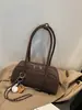 2026 Nuevo Diseño de Nicho Coreano Bolso de Axila para Mujer Moda Otoñal Linda Mori Bolso de Mano Bolso Bowling Bolso de Hombro