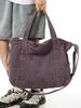 Bolso Tote de Bolsillo Grande Nuevo de Verano 2025 Versátil para Traslados de Gran Capacidad de un Solo Hombro Cruzado