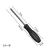 Punta de Destornillador Phillips Magnética Antideslizante, Forma de Flecha Negra, Cabeza Plana de 4 mm, Herramienta Destornillador Directa de Fábrica