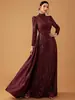 Vestido de Banquete de Manga Larga de Comercio Exterior 2026 Verano Nuevo Estilo Aliexpress Lentejuelas Pasarela Fiesta Vestido de Noche