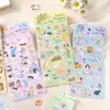 Pegatinas Decorativas de Papel Especial para Enamorados, Serie Cotidiana, Pegatinas Frescas de Personajes para Diario DIY