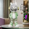 Luxo Leve Astronauta Astronauta Enfeites Sala de Estar Quarto Armário de Vinho Armário de TV Estante Decoração de Casa Presentes Criativos