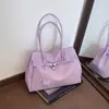 Bolso de hombro muy elegante y atractivo, de gran capacidad, nueva moda de verano 2026, dopamina, simple, casual, versátil
