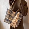 Bolso Grande de Mujer 2026 Nuevo Moda Primavera Verano Versátil Lona de Alta Calidad Bolso de Hombro Bolso Tote para Viajes