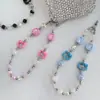 Cadena para teléfono móvil de diamante flash KT colgante de cámara ccd goo este colgante para bolso hecho a mano con cuentas corazón de niña alta calidad