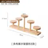 Estante de Exhibición de Escalera de Madera para Exhibiciones de Arte de Jardín de Infancia, Figuras de Caja Sorpresa, Obras de Arte de Suculentas y Estante de Almacenamiento para Adornos Pequeños