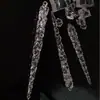 Carámbanos de Hielo Transparentes Decoraciones Navideñas Barras de Hielo Puntas de Hielo Accesorios DIY Iluminación Adornos Colgantes Serie de Copos de Nieve Set