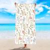 Toalla de Playa de Microfibra de Terciopelo de Doble Cara para Comercio Exterior Toalla de Playa Estampada Toalla de Baño de Playa Toalla de Playa para Nadar