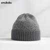 Chapéu de lã masculino e feminino de outono e inverno para comércio exterior, pele de melão, chapéu de malha, chapéu frio, personalidade quente, moda coreana simples, versátil, combinação de cores