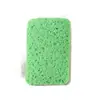 Cepillo Limpiador de Cubiertos para Lavar Platos de Cocina Limpieza Desengrasado Estropajo de Luffa Almohadilla Limpiadora de Pulpa de Madera Esponja Bloque Paño de Cocina