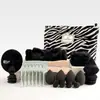 Set de 47 Piezas de Herramientas de Belleza, Bolsa Pequeña de Cosméticos con Fragancia, Set de Brochas de Maquillaje, Neceser Portátil, Polvera de Viaje para Maquillaje
