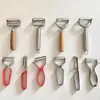 Descascador de Aço Inoxidável, Faca para Descascar, Faca para Descascar, Descascador de Melão, Ralador Multifuncional, Ralador de Batata, Durável e Afiado