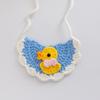 Babeo para gato mascota babero perro toalla de saliva decoración bufanda accesorios colgantes accesorios para fotos lindo gancho hecho a mano tejido