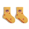 Calcetines Rojos para Bebé Otoño e Invierno Calcetines para Recién Nacido Cumpleaños 100 Año Nuevo Año Animal Calcetines Rojos Sin Costuras