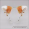 Una generación de cabello japonés lindo peluche campana lazo Lolita tocado orejas de zorro accesorios diadema de orejas de gato