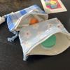 Monedero pequeño de mano con cordón, monedero para tarjetas bancarias, pintalabios, bolso para chicas, llavero, auriculares, funda con cojín de aire para tarjetas