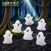 Transfronterizo Nuevo Producto Halloween Expresión Muñeco Fantasma Figuras Lindas Accesorios de Decoración DIY Micro Paisaje Adornos de Escritorio