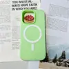 Capa de Celular Magnética Fosca em Gel Duas em Uma Transfronteiriça Adequada para iPhone 17/16 Pro Max com Toque Aveludado de Cor Pura