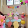 Decoração de Escada de Casamento Balão Dopamina Arranjo de Corrimão Conjunto de Quarto de Casamento Casa Nova de Casamento Latte Art Suprimentos para Casamento