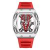 Reloj deportivo transfronterizo de comercio exterior para hombre, reloj de moda hueco, venta al por mayor, reloj de cuarzo luminoso resistente al agua, reloj para hombre
