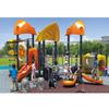 Venta directa de fábrica, tobogán Happy Island, combinación de juguetes multifuncionales para niños, tobogán grande para jardín de infantes, interior y exterior