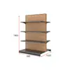 [Personalizado] Estanterías de Supermercado Racks para Granos y Aceites Estanterías de Madera con Transferencia de Grano Grandes Comerciales de Supermercado Estanterías de Tienda Departamental Supermercado Venta al por Mayor