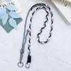 Huayang Cor Nova Corda Trançada Lanyard para Celular Pingente Decoração Nova Chaveiro Acessórios de Lanyard Trançado Atacado