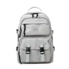 Mochila para Mujer de Gran Capacidad Mochila de Moda Casual Estudiantes de Secundaria y Preparatoria Maletín para Computadora Ropa de Trabajo Impermeable Estilo Coreano