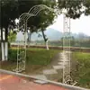 Suporte de Flores em Arco de Ferro Forjado, Treliça em Arco para Rosas Trepadeiras para Jardim Externo, Pátio, Vila com Porta, Treliça para Clematis Trepadeira