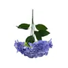 Flor de Hortensia Artificial con 5 Ramas y Pétalos Grandes, Flor de Seda para Boda y Decoración del Hogar, Adorno de Arreglo de Flores Falsas, Disponible en Múltiples Colores